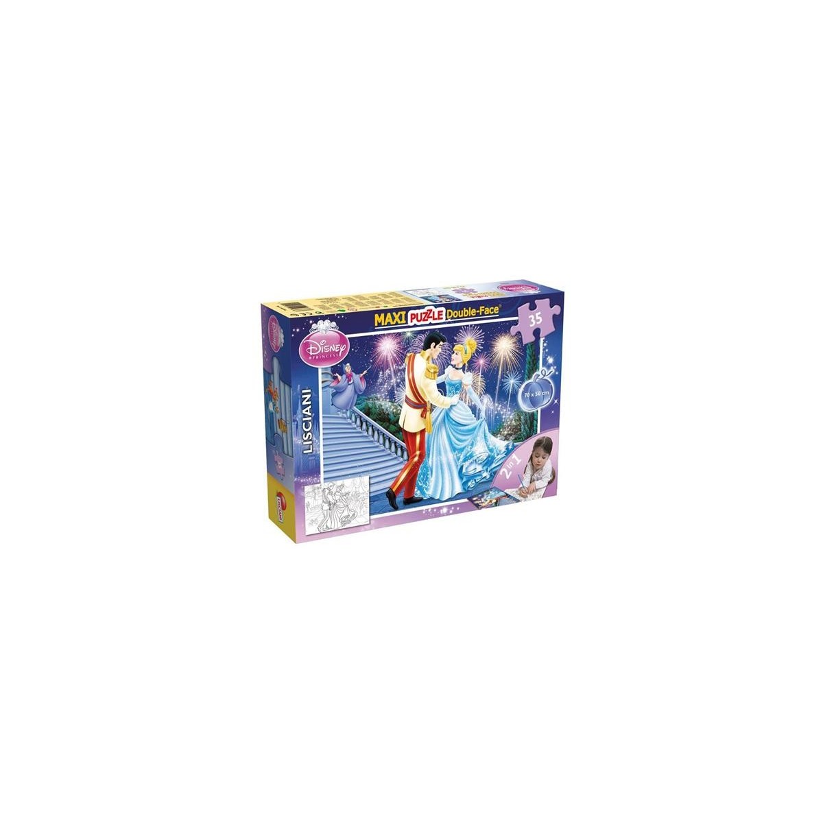 CINDERELLA PUZZLE 35PZ.