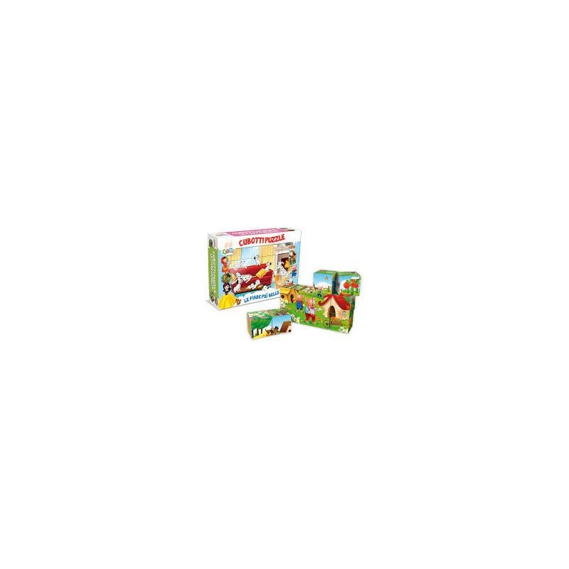 CUBOTTI PUZZLE LE FIABE PIU' BELLE