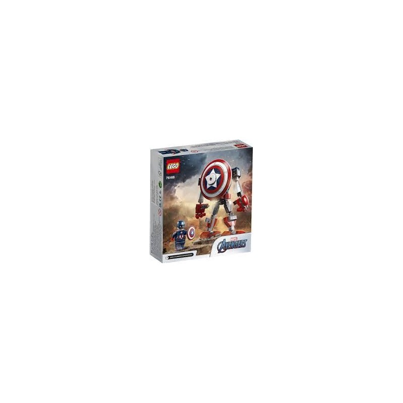 LEGO ARMATURA MECH DI CAPITAN AMERICA 76168