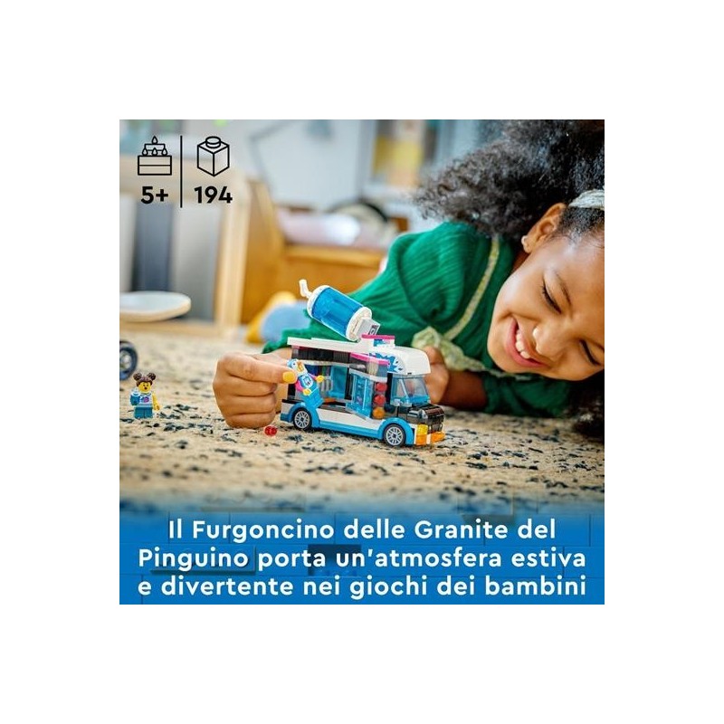 LEGO IL FURGONCINO DELLE GRANITE DEL PINGUINO 60384