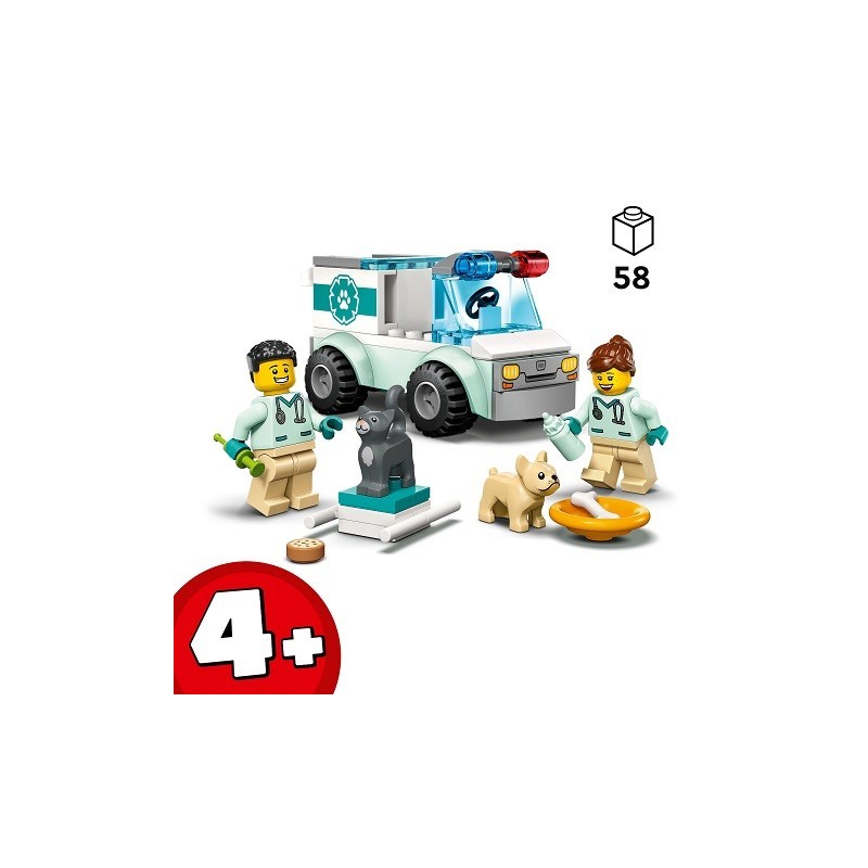 LEGO FURGONCINO DI SOCCORSO ANTINCENDIO 60373