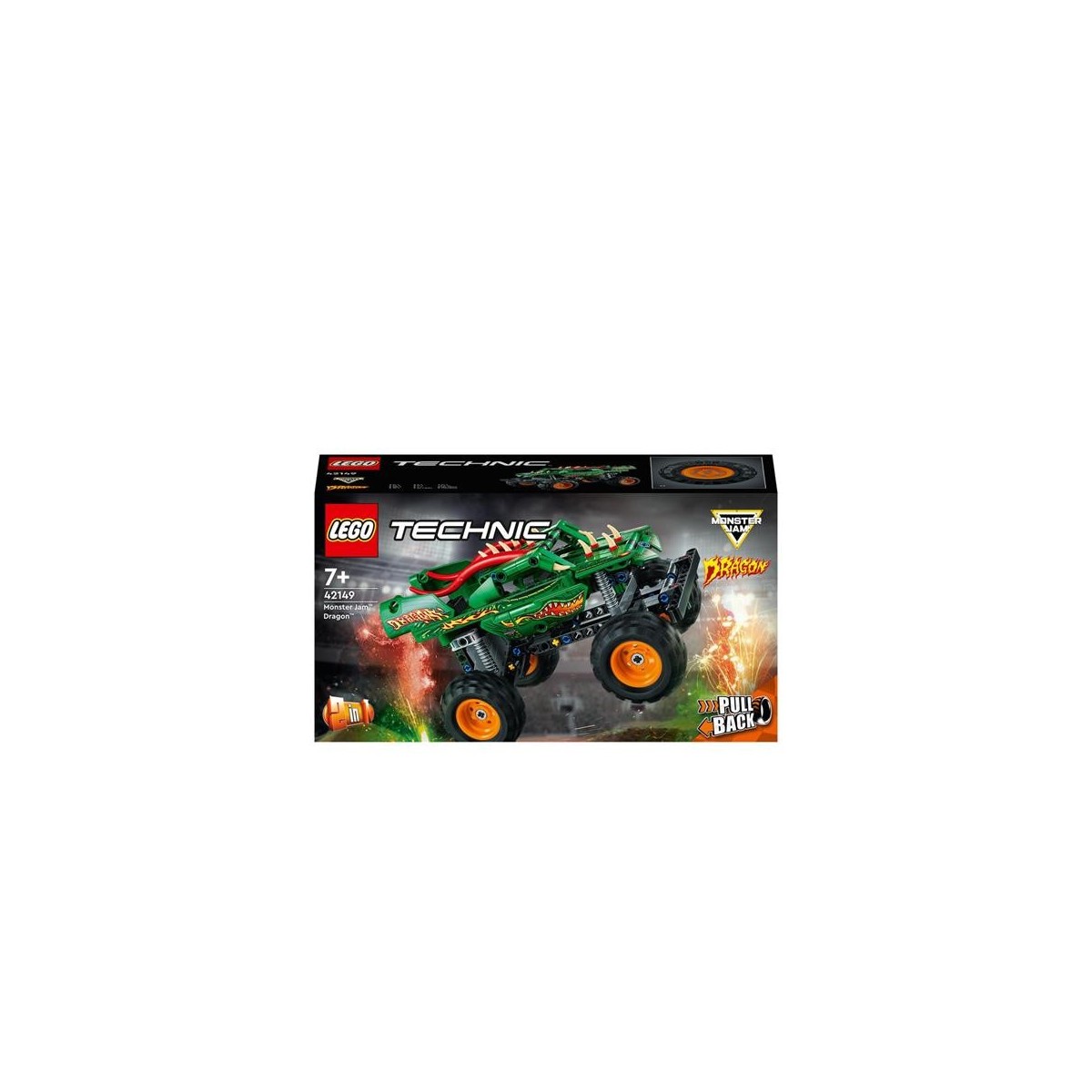 LEGO MONSTER JAM DRAGON 42149