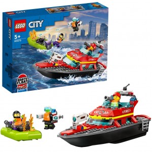 LEGO BARCA SOCCORSO ANTINCENDIO 60373