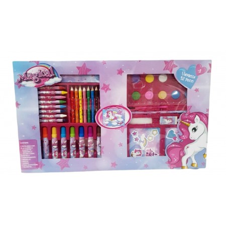 UNICORN VALIGETTA COLORI 52PZ.