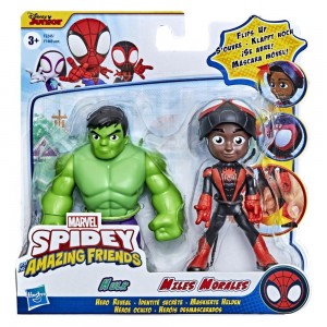 SPIDEY HULK E MILES MORALES