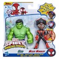SPIDEY HULK E MILES MORALES