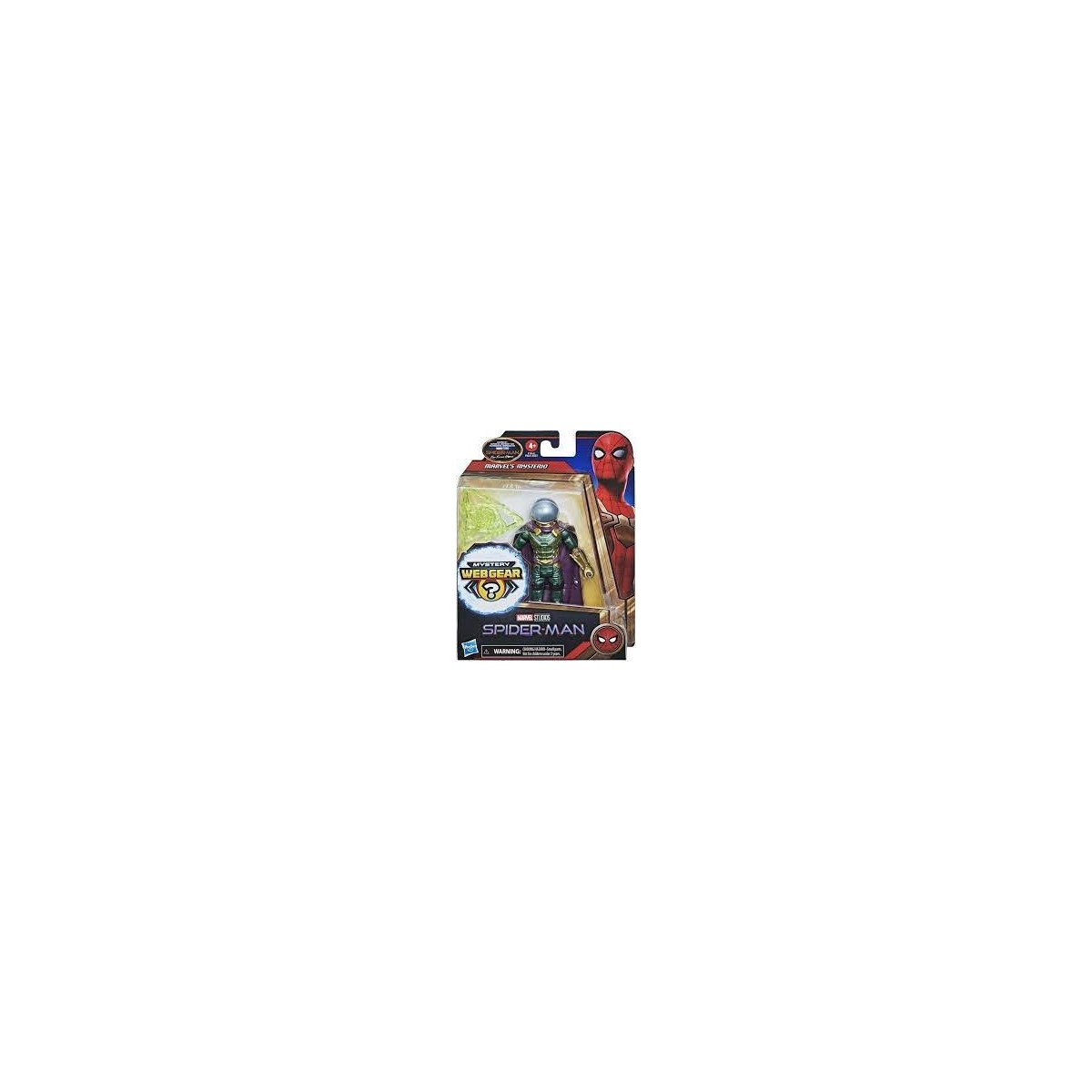 SPIDERMAN ACTION FIGURE MISTERY WEB GEAR