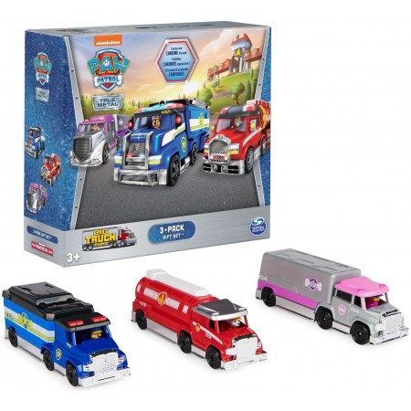 PAW PATROL TRUE METAL 3PACK TRUCK