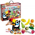 MONTESSORI BABY LEGNO TUCANO TAGLIA FRUTTA