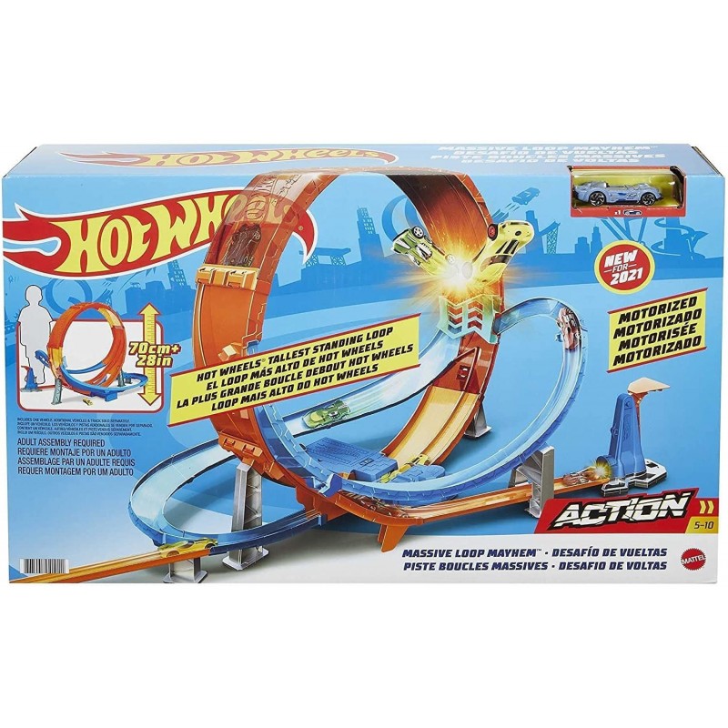 HOTWHEELS PISTA SCHIANTI ACROBATICI