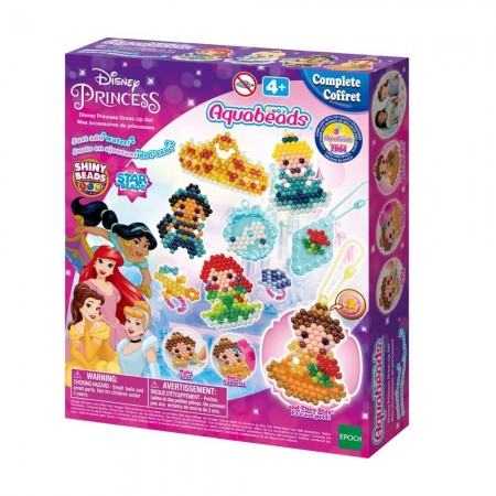 AQUABEADS Set Costumi da Principesse Disney
