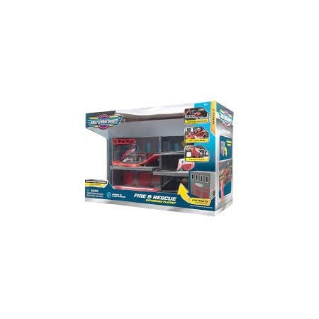 MICRO MACHINES STAZIONE POMPIERI CON VEICOLO