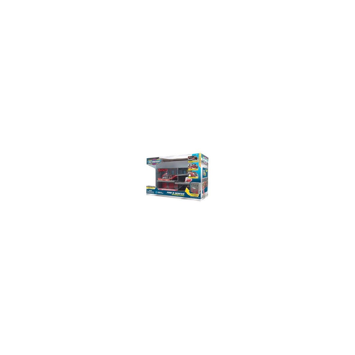 MICRO MACHINES STAZIONE POMPIERI CON VEICOLO