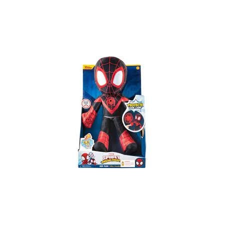 SPIDEY PELUCHE MILES MORALES CON PROIETTORE