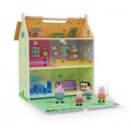 PEPPA PIG CASA IN LEGNO MAXI CON 4 PERSONAGGI