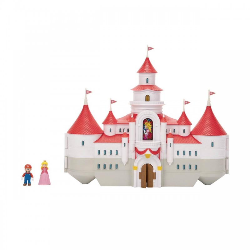 SUPERMARIO THE MOVIE CASTELLO PEACH MINI WORLD