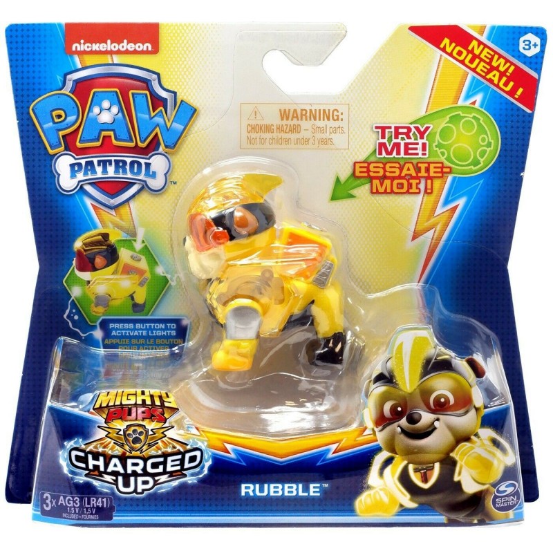 PAW PATROL MIGHT PUPS PERSONAGGIO SINGOLO ASS.