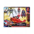 SPIDERMAN SPIDER JET CON PERSONAGGI