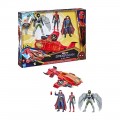 SPIDERMAN SPIDER JET CON PERSONAGGI