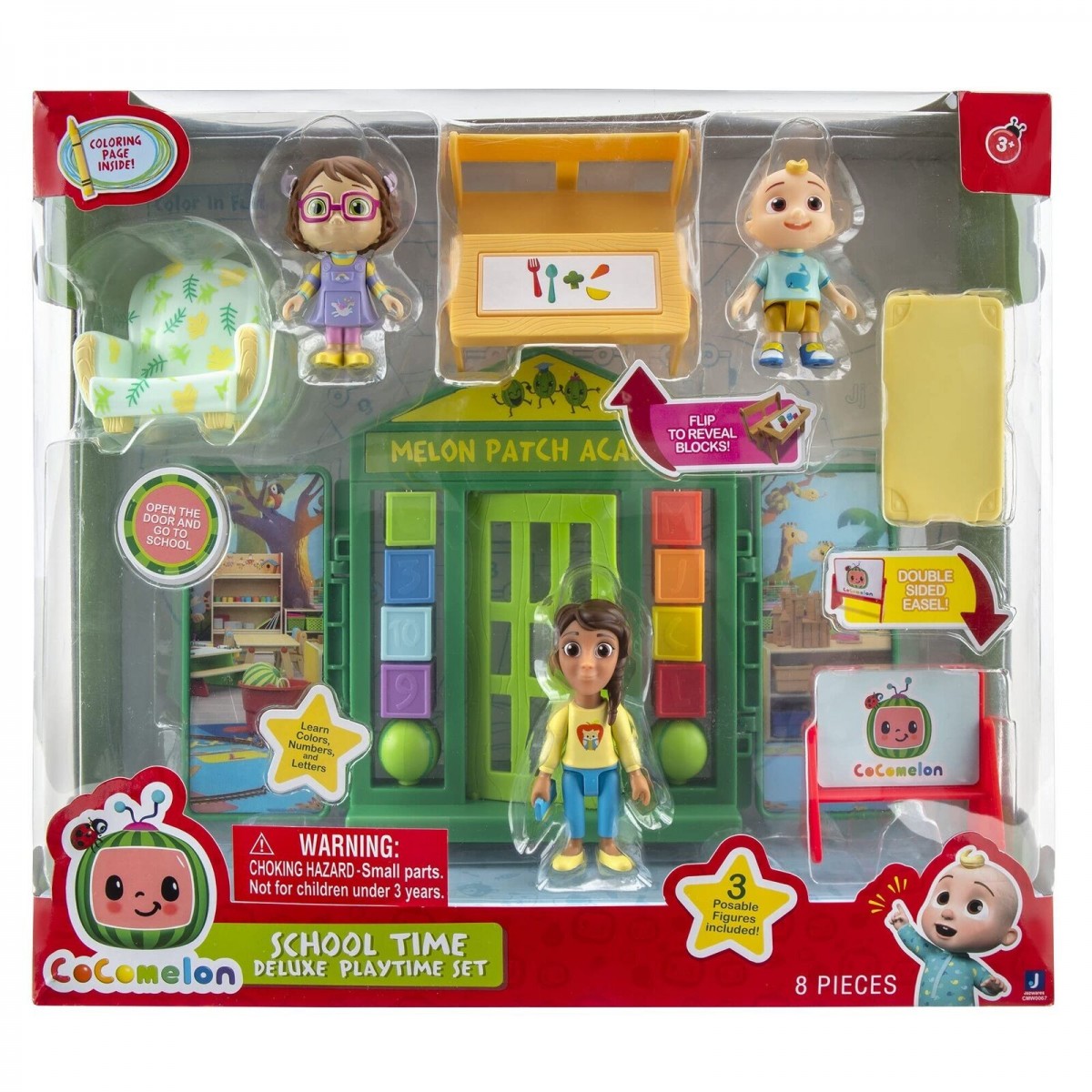 COCOMELON SCHOOL TIME PLAYTIME SET
