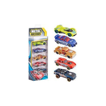 ZURU METAL CITY FORCE PACK 5 VEICOLI