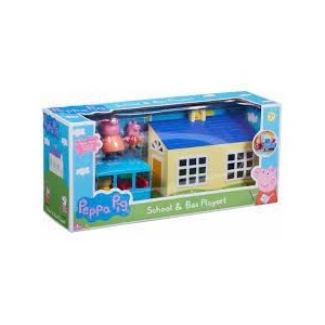 PEPPA PIG SCHOOL & BUS PLAYSET