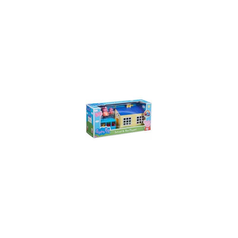 PEPPA PIG SCHOOL & BUS PLAYSET