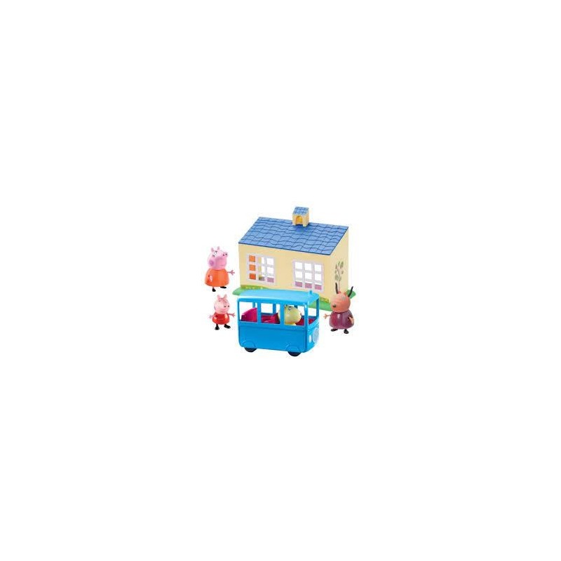 PEPPA PIG SCHOOL & BUS PLAYSET