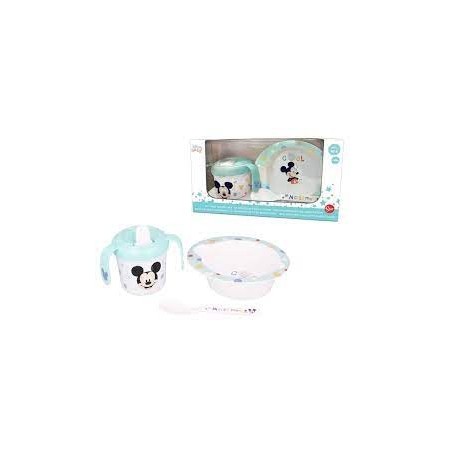 DISNEY BABY MICKEY IL MIO PRIMO SET PER MANGIARE 3PZ.