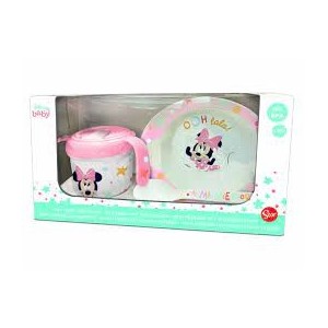 DISNEY BABY MINNIE IL MIO PRIMO SET PER MANGIARE 3PZ.