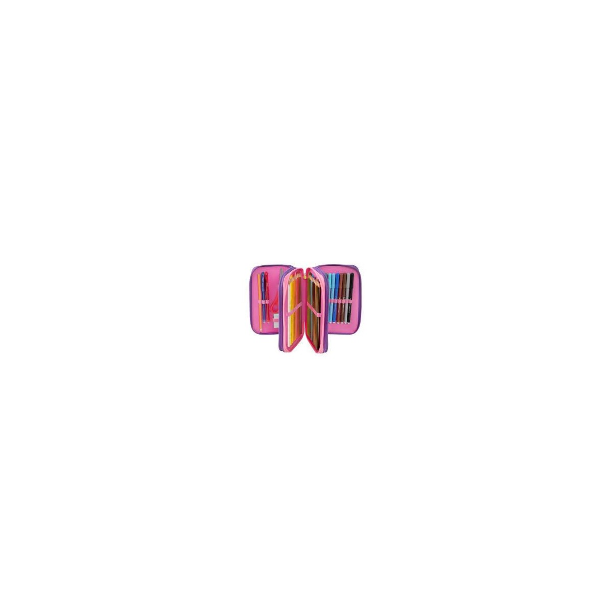 ASTUCCIO CORREDO 3 ZIP RAINBOW HIGH