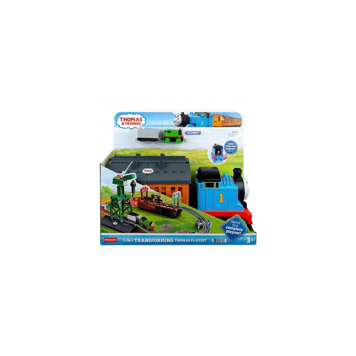 THOMAS&FRIENS 2IN1 TRASFORMING THOMAS PLAYSET