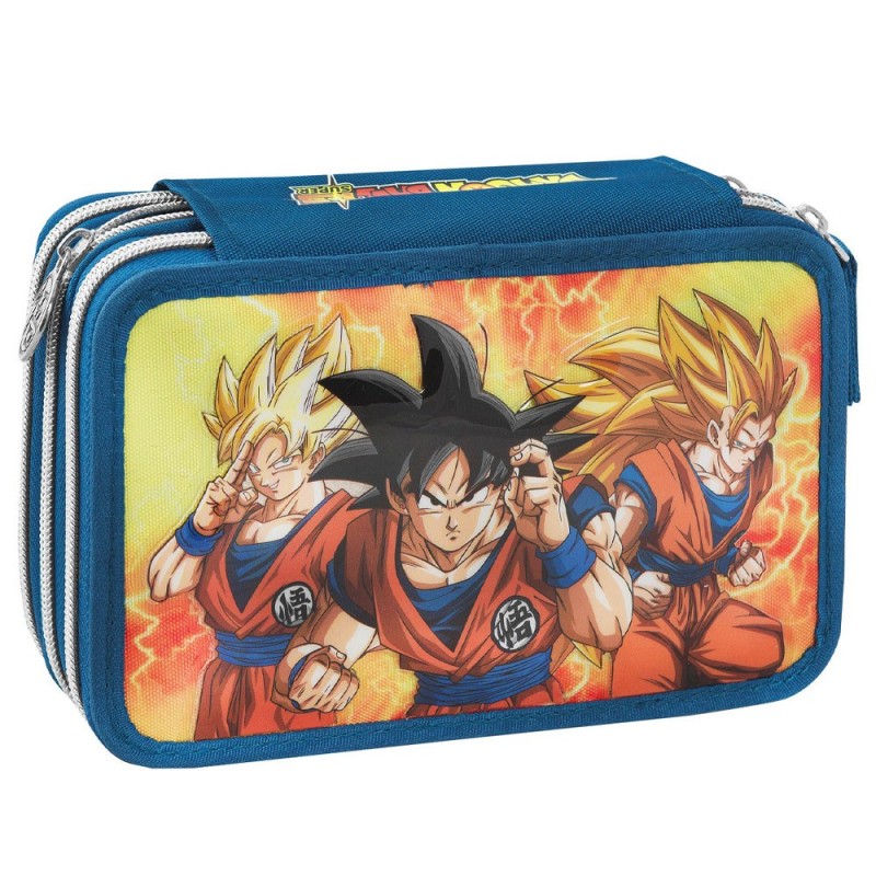 ASTUCCIO CORREDO 3 ZIP DRAGONBALL
