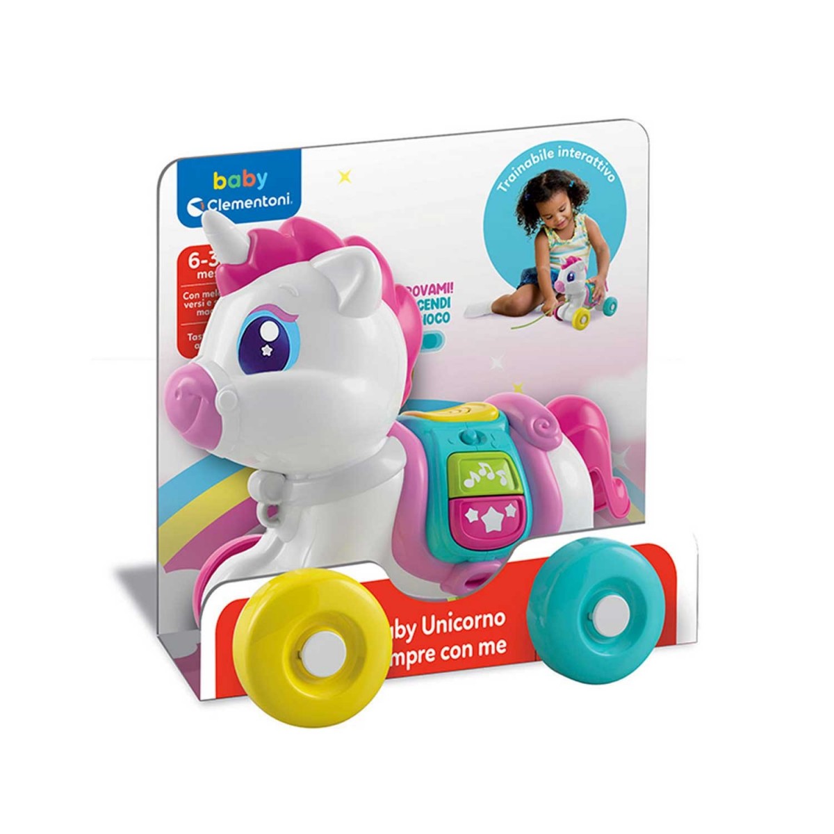 BABY UNICORN PULL ALONG
