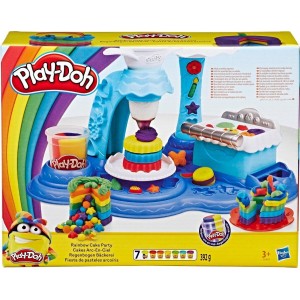 PLAY-DOH RAINBOW CAKE PARTY