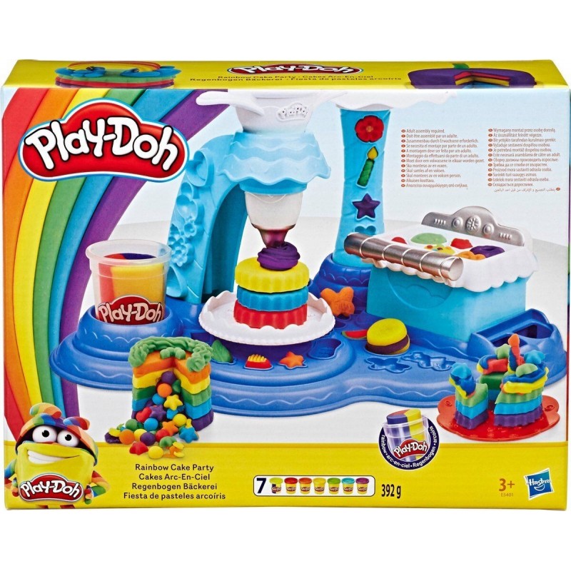 PLAY-DOH RAINBOW CAKE PARTY