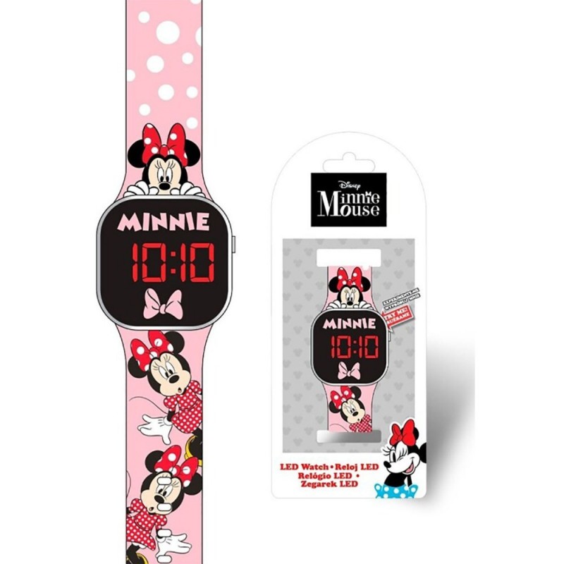 MINNIE OROLOGIO DA POLSO LED