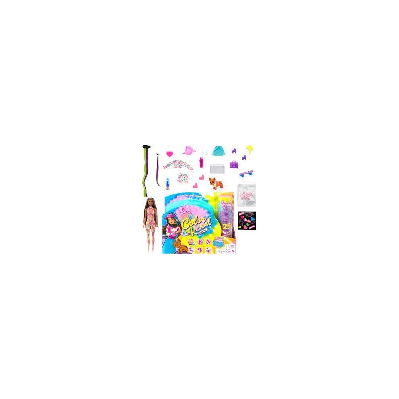 BARBIE COLOR REVEAL CON CUCCIOLO 25 SORPRESE