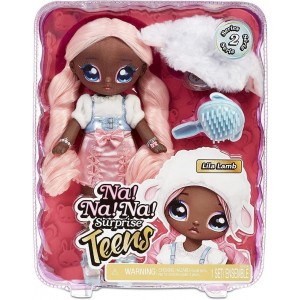 NA NA NA SURPRISE TEENS LILA LAMB CON ACCESSORI