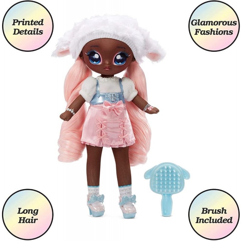 NA NA NA SURPRISE TEENS LILA LAMB CON ACCESSORI
