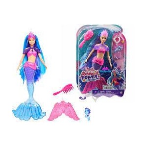 BARBIE SIRENA LUMIOSA CON ACCESSORI