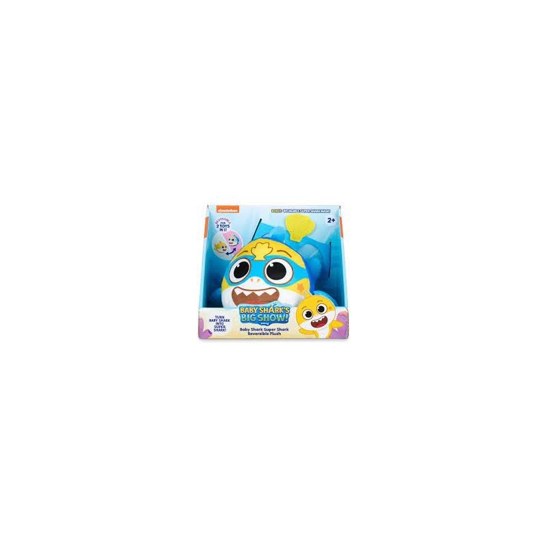 BABY SHARK PELUCHE REVERSIBILE
