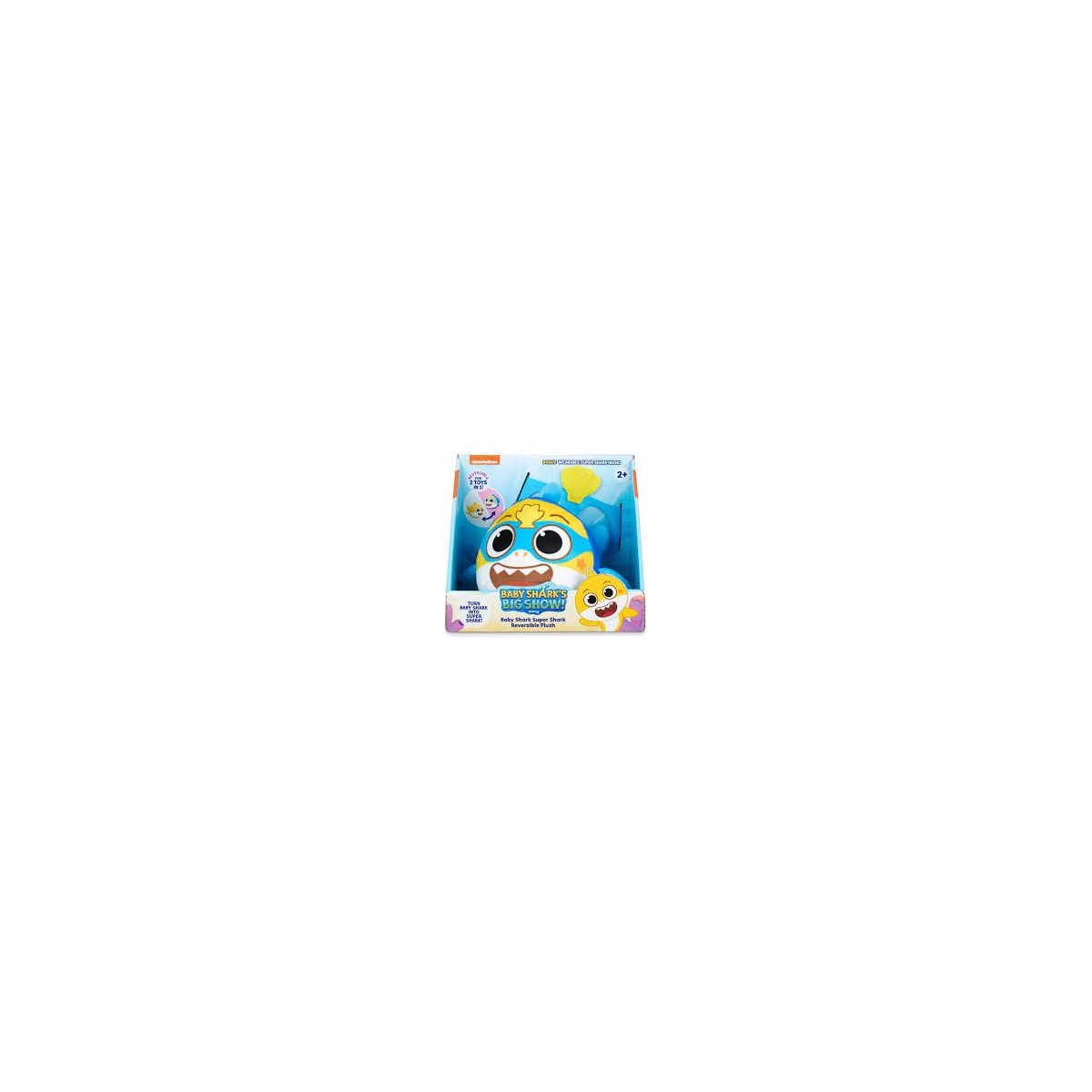 BABY SHARK PELUCHE REVERSIBILE