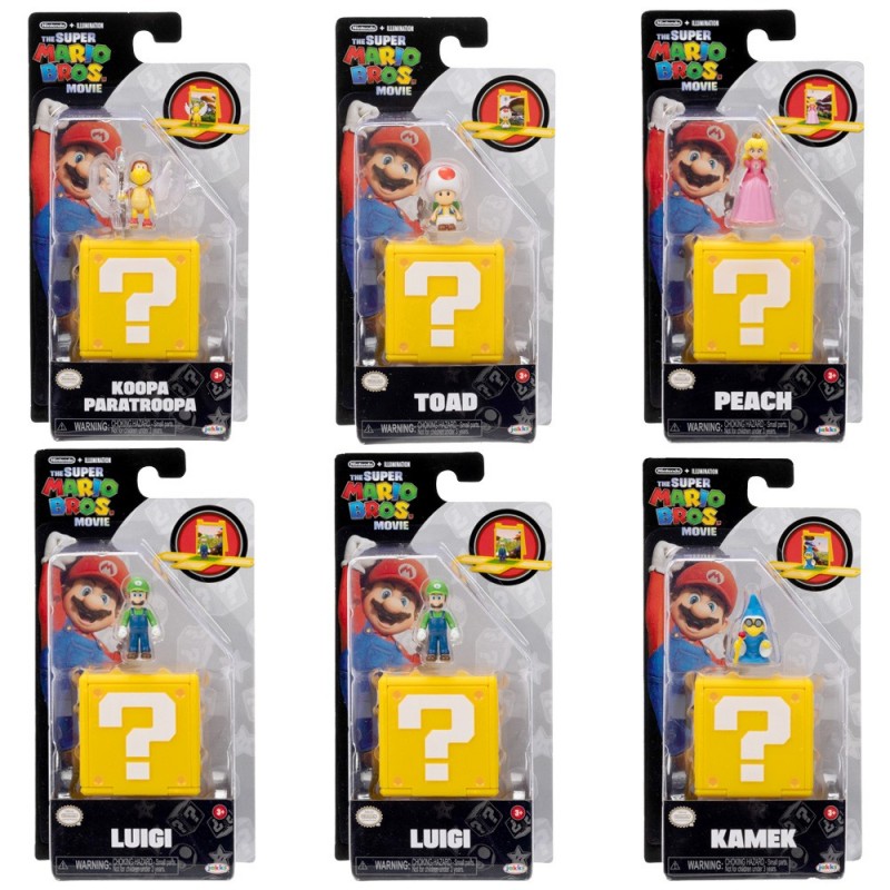 SUPERMARIO THE MOVIE MINI FIGURE IN BOX