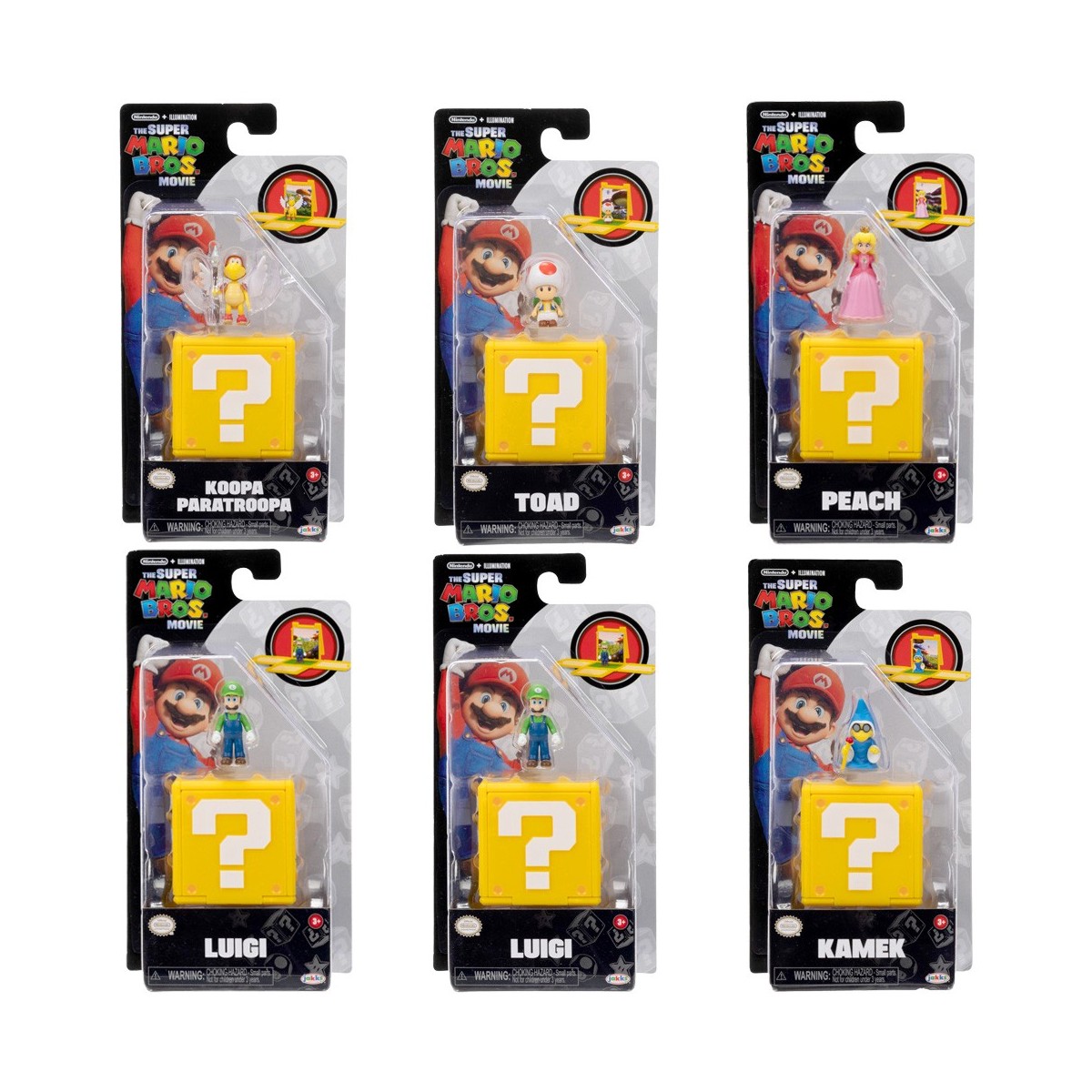 SUPERMARIO THE MOVIE MINI FIGURE IN BOX