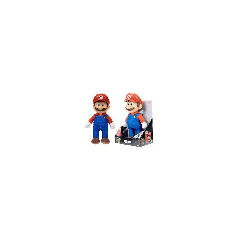 SUPERMARIO THE MOVIE MARIO PLUSH ARTICOLATO