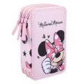 MINNIE ASTUCCIO 3 ZIP ROSA