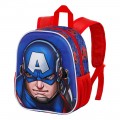 CAPITAN AMERICA ZAINO ASILO CON MASCHERA