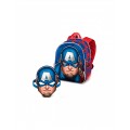 CAPITAN AMERICA ZAINO ASILO CON MASCHERA