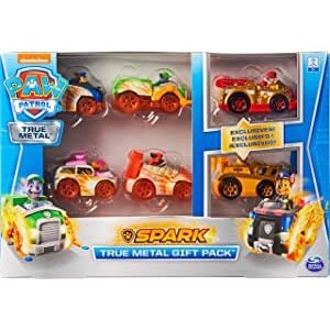 PAW PATROL TRUE METAL GIFT PACK SPARK